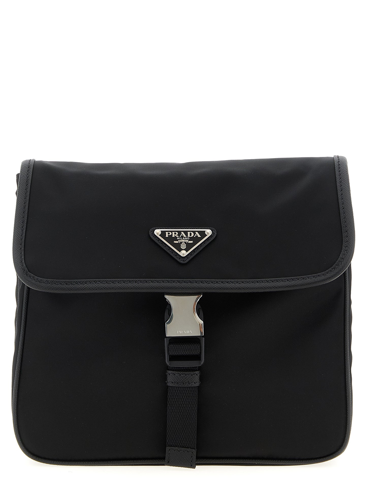Prada Black Recycled Polyamide Shoulder Bag