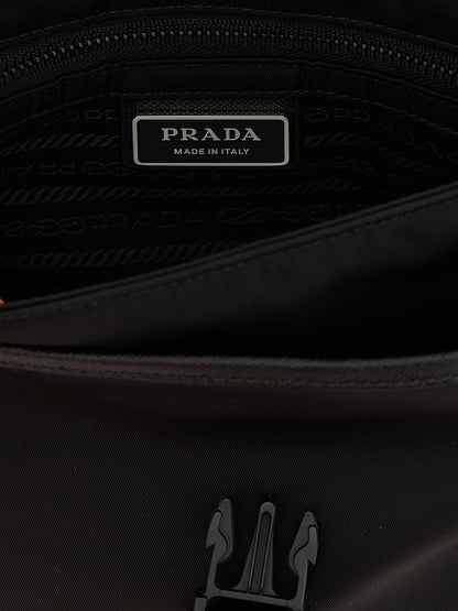 Prada Black Recycled Polyamide Shoulder Bag