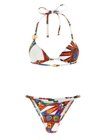 Comfortable and Lightweight Multicolored Polyamide Bikini Dolce & Gabbana