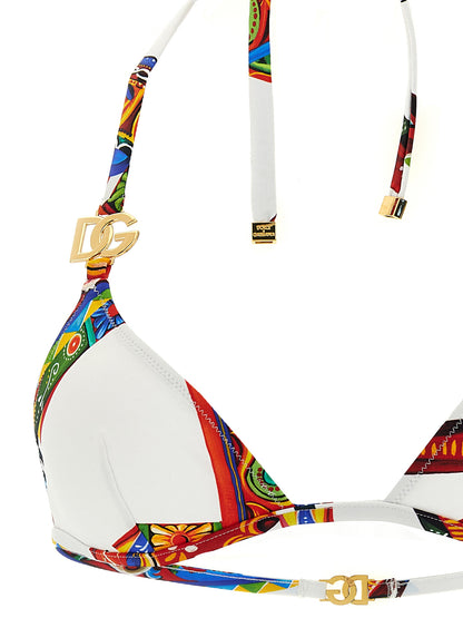Comfortable and Lightweight Multicolored Polyamide Bikini Dolce & Gabbana
