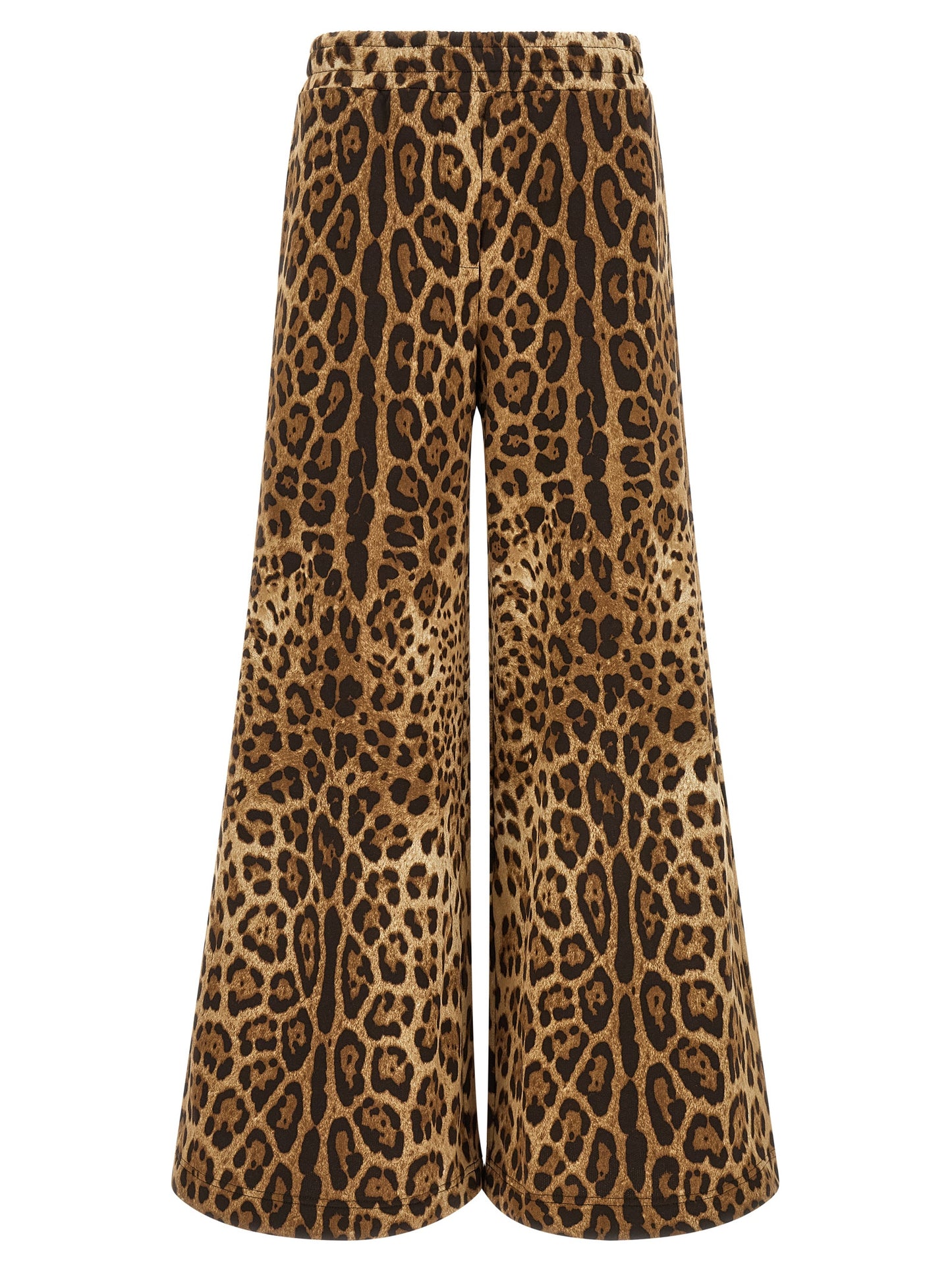 Pantalon Casual En Coton Marron Dolce & Gabbana