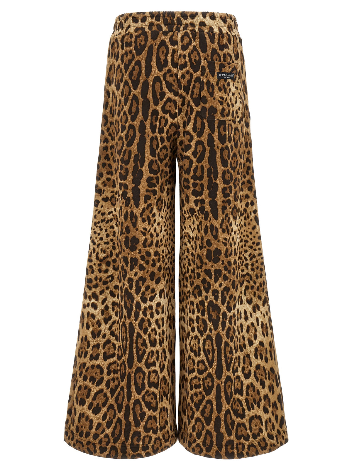 Pantalon Casual En Coton Marron Dolce & Gabbana