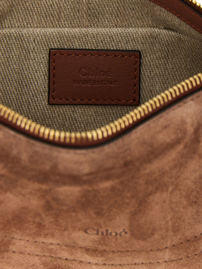Chloé Marcie Shoulder Bag in Brown Calfskin