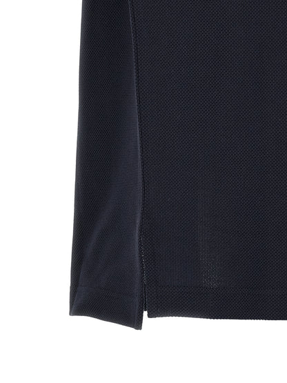 T-shirt Polo Saint Laurent Bleu En Coton Piqué