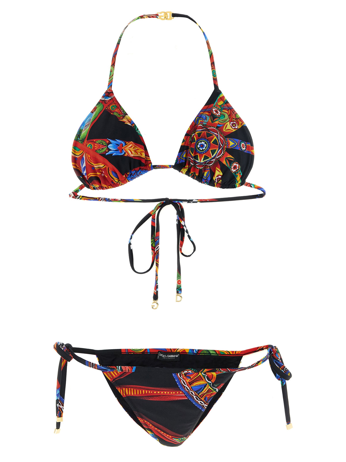 Dolce & Gabbana Bikini en polyamide multicolore
