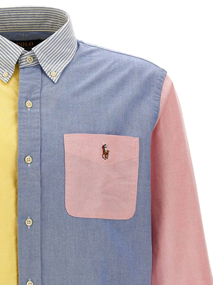Polo Ralph Lauren Classic Fit Multicolor Cotton Blouse