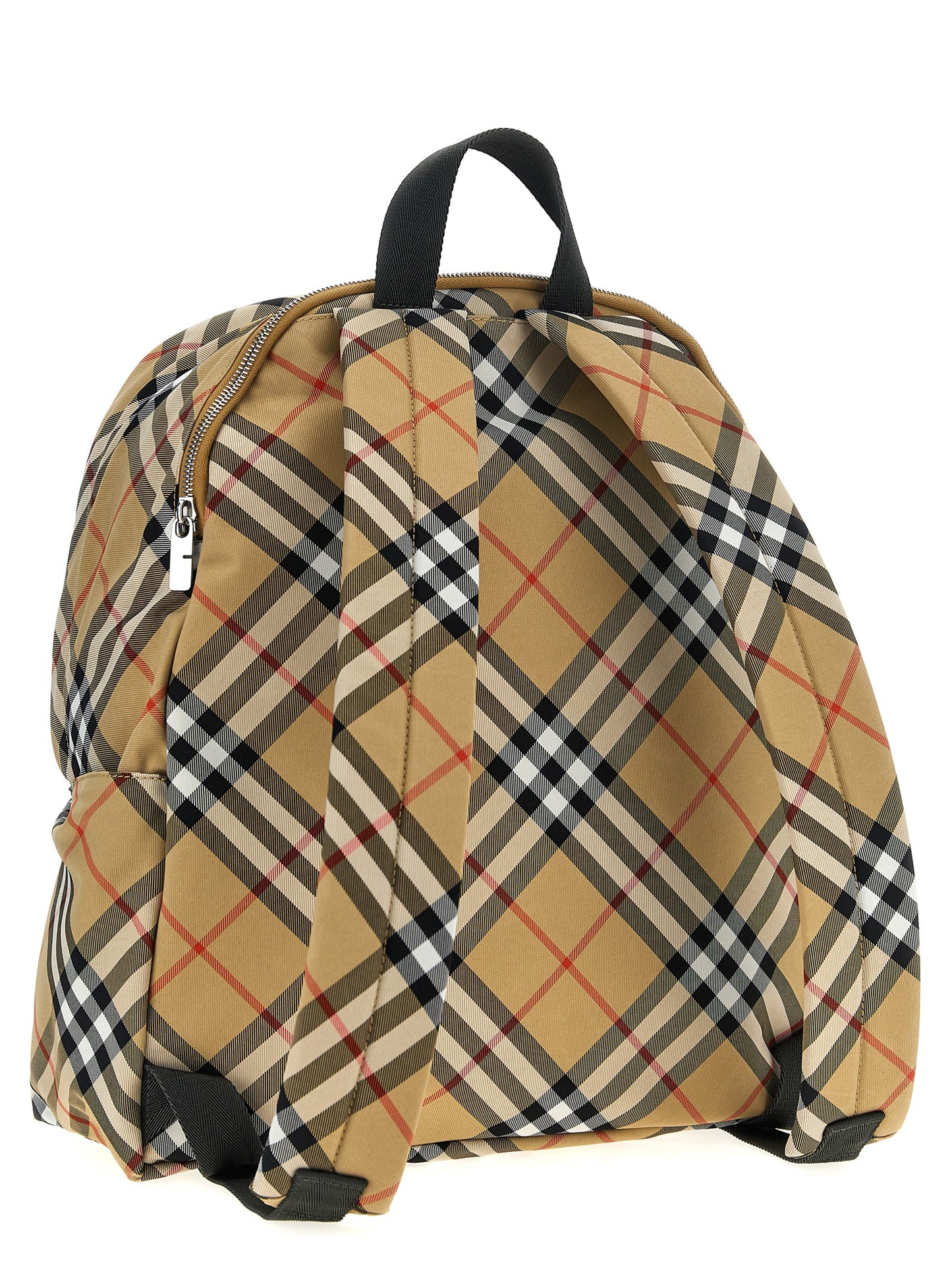 Burberry Polyester Backpack - Beige Hue