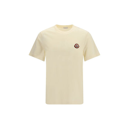 Camiseta Moncler De Algodon En Beige De Corte Regular
