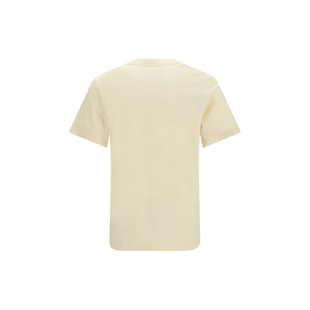 Camiseta Moncler De Algodon En Beige De Corte Regular