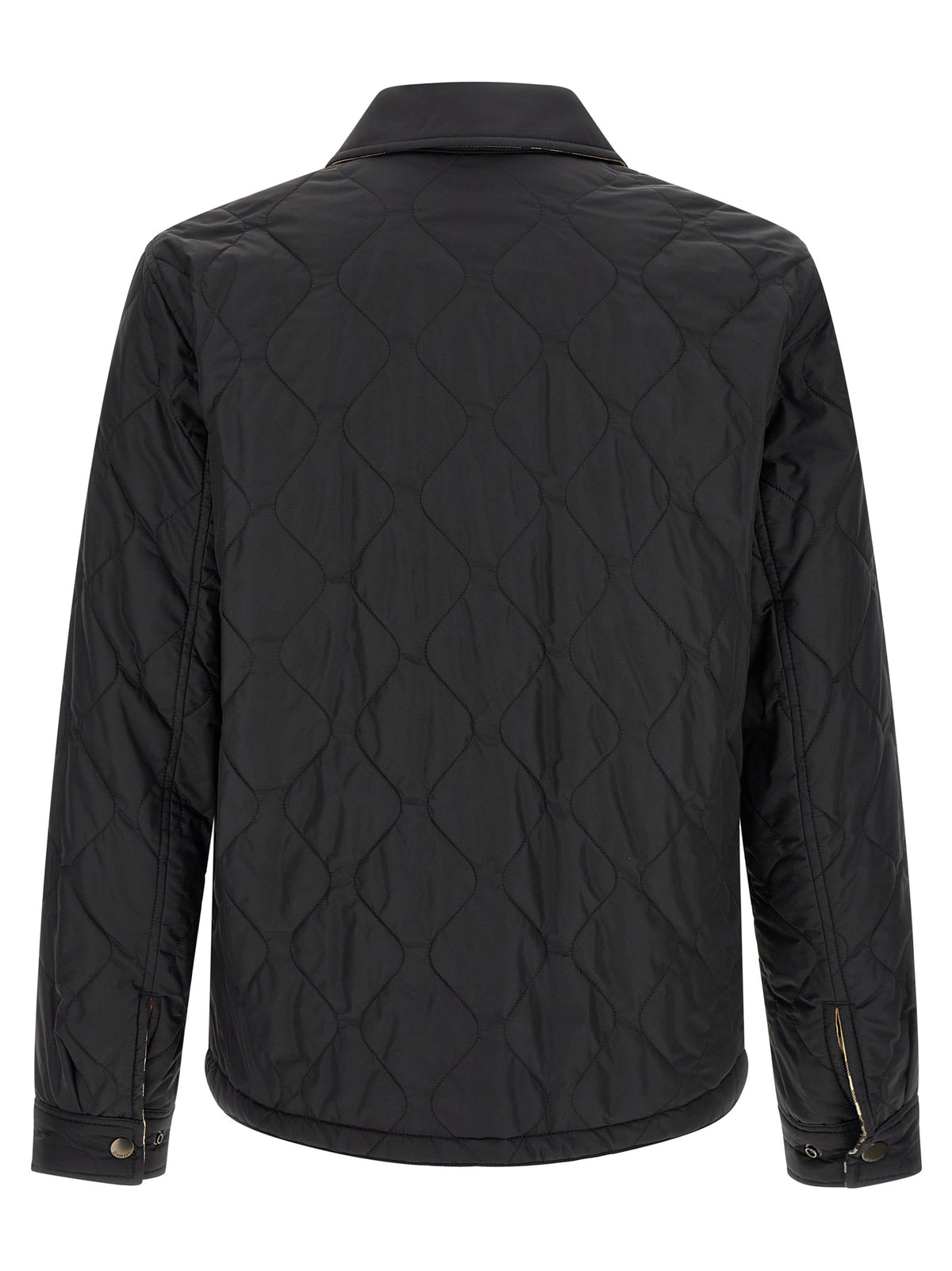 Burberry Brighton Black Polyamide Long Jacket