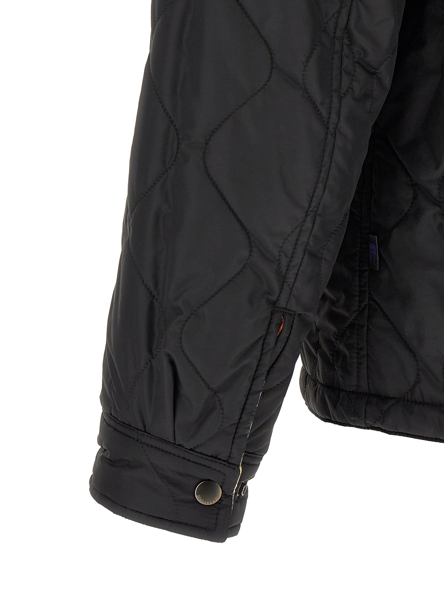 Burberry Brighton Black Polyamide Long Jacket