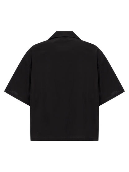 Balenciaga Chemise oversize en coton noir