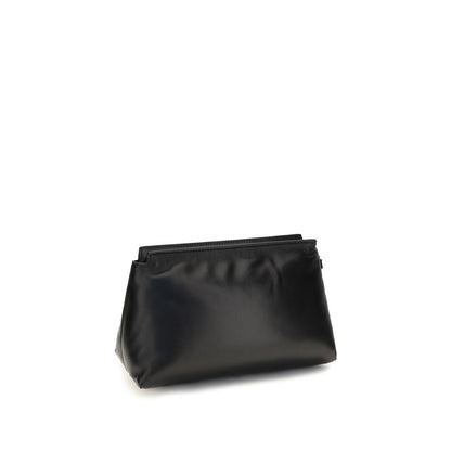 Givenchy Black Lambskin Smooth Finish Clutch Bag
