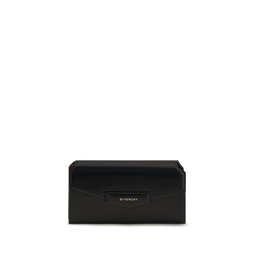 Givenchy Black Calfskin Clutch Bos Taurus Collection