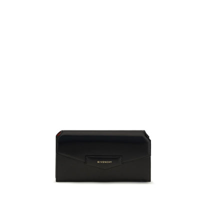 Givenchy Black Calfskin Clutch Bos Taurus Collection