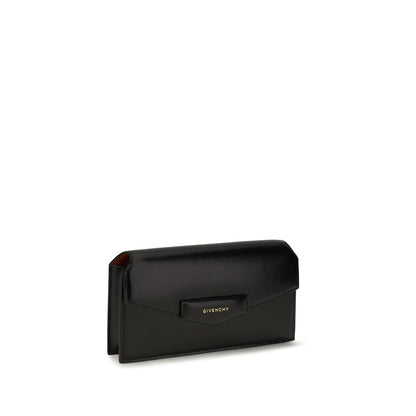 Givenchy Black Calfskin Clutch Bos Taurus Collection