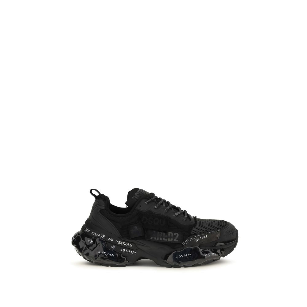Zapatillas Deportivas Negras Dsquared² de Poliéster Modelo Faster