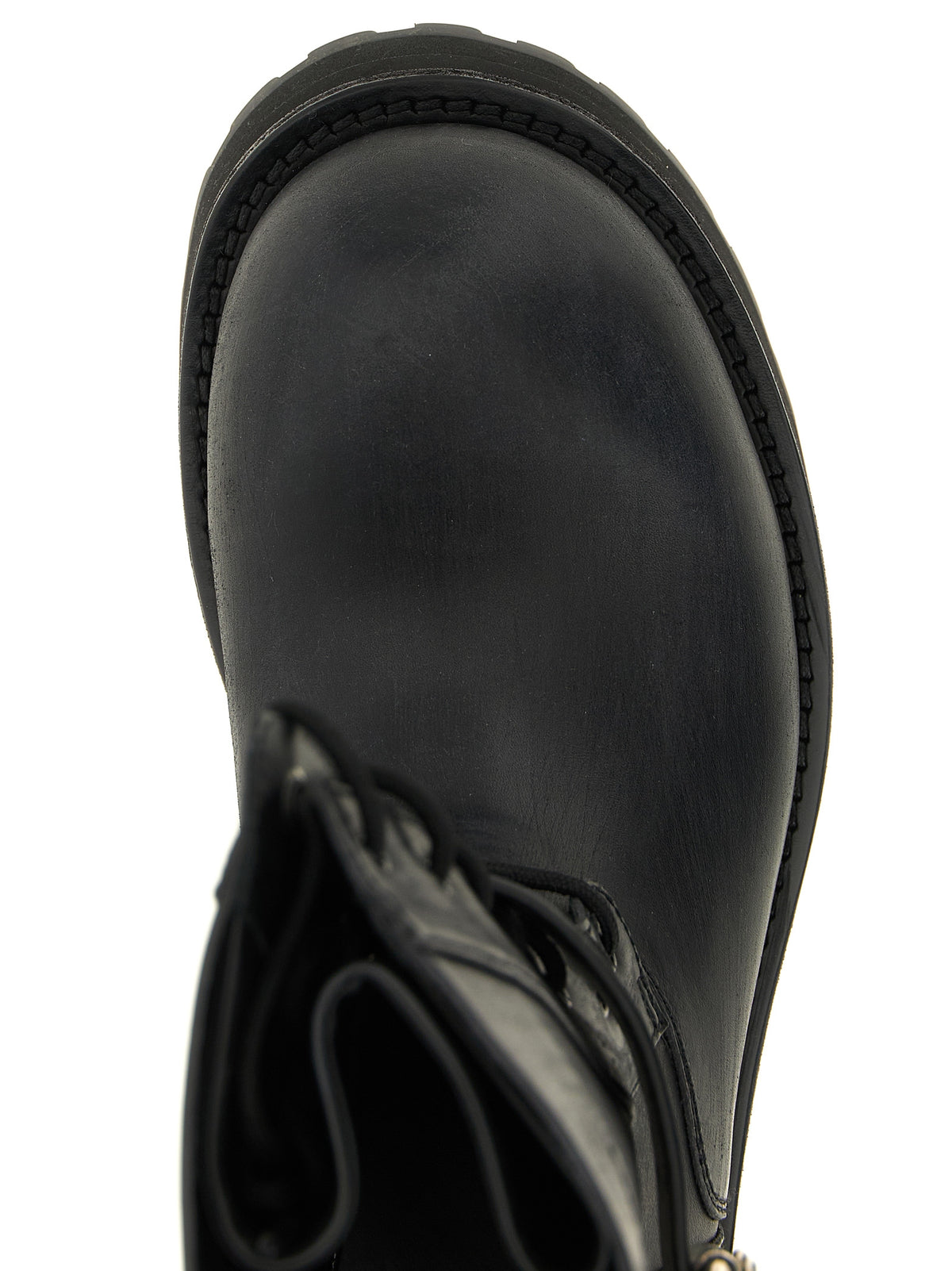 Botas de Tobillo Balenciaga de Piel de Becerro Negra
