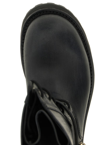 Botas de Tobillo Balenciaga de Piel de Becerro Negra