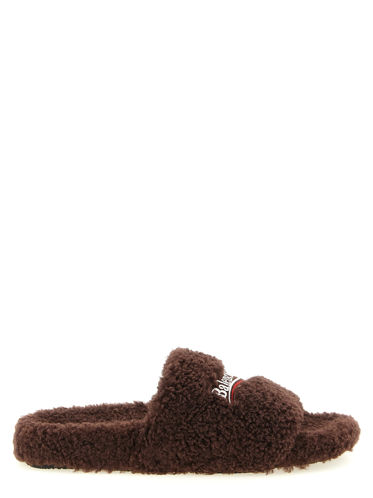 Balenciaga Sandals Brown Casual Simple Design Polyester