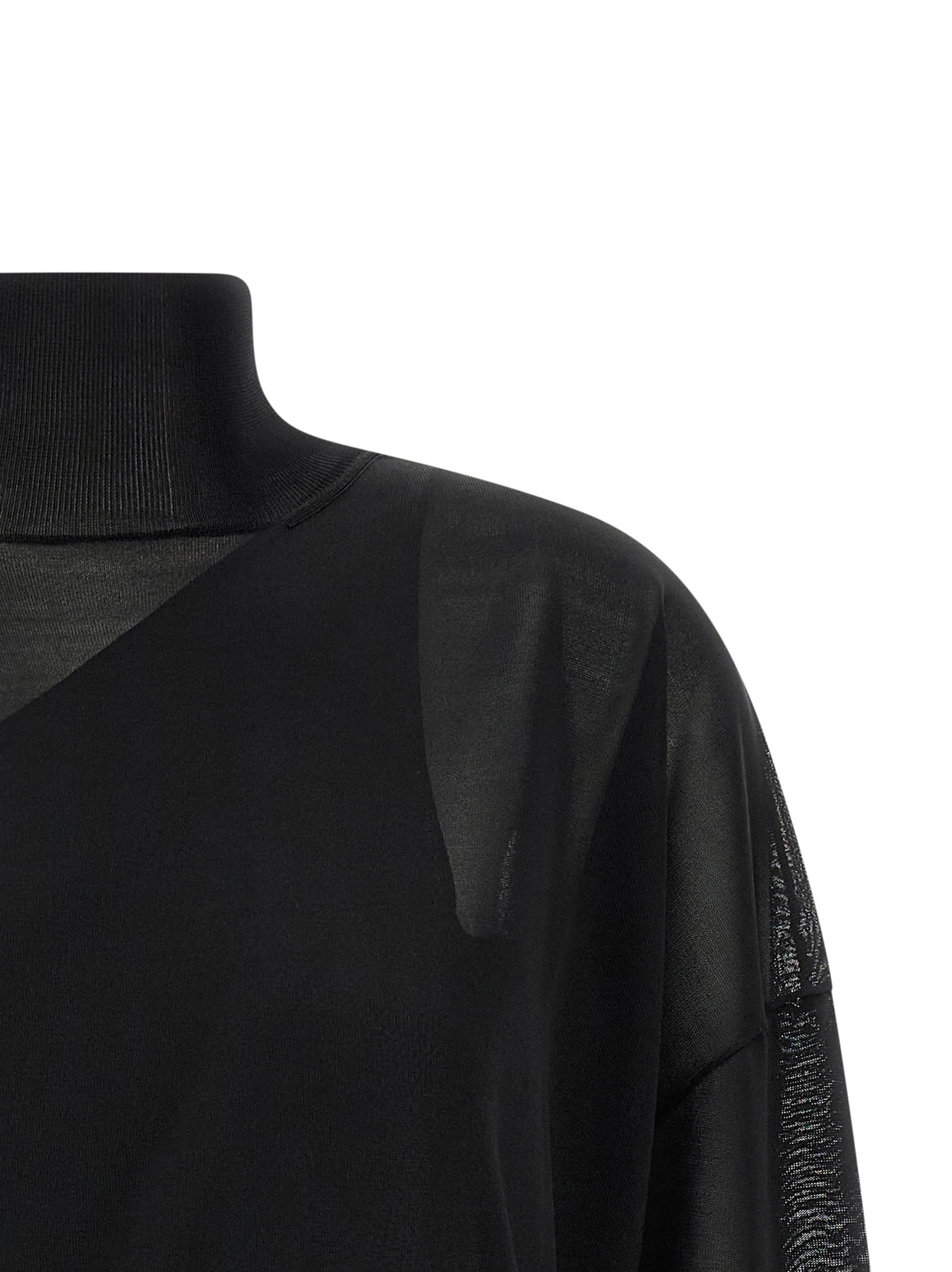 Fendi Black Viscose Cardigan - Asymmetric Details