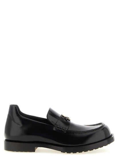 Mocasines Slip On De Piel De Becerro En Negro Balenciaga