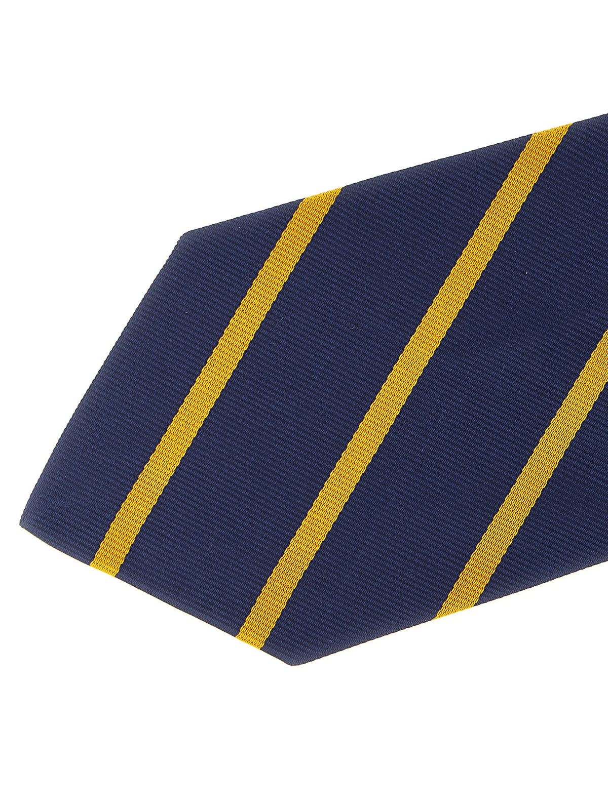 Polo Ralph Lauren Blue Silk Tie with Classic and Structured Design