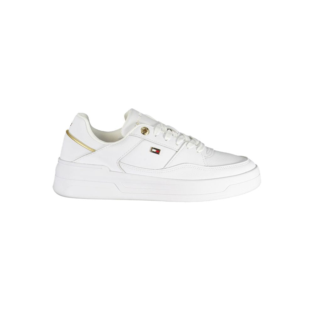 Baskets Tommy Hilfiger Bianco en polyuréthane pour femme