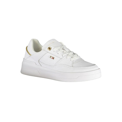Baskets Tommy Hilfiger Bianco en polyuréthane pour femme