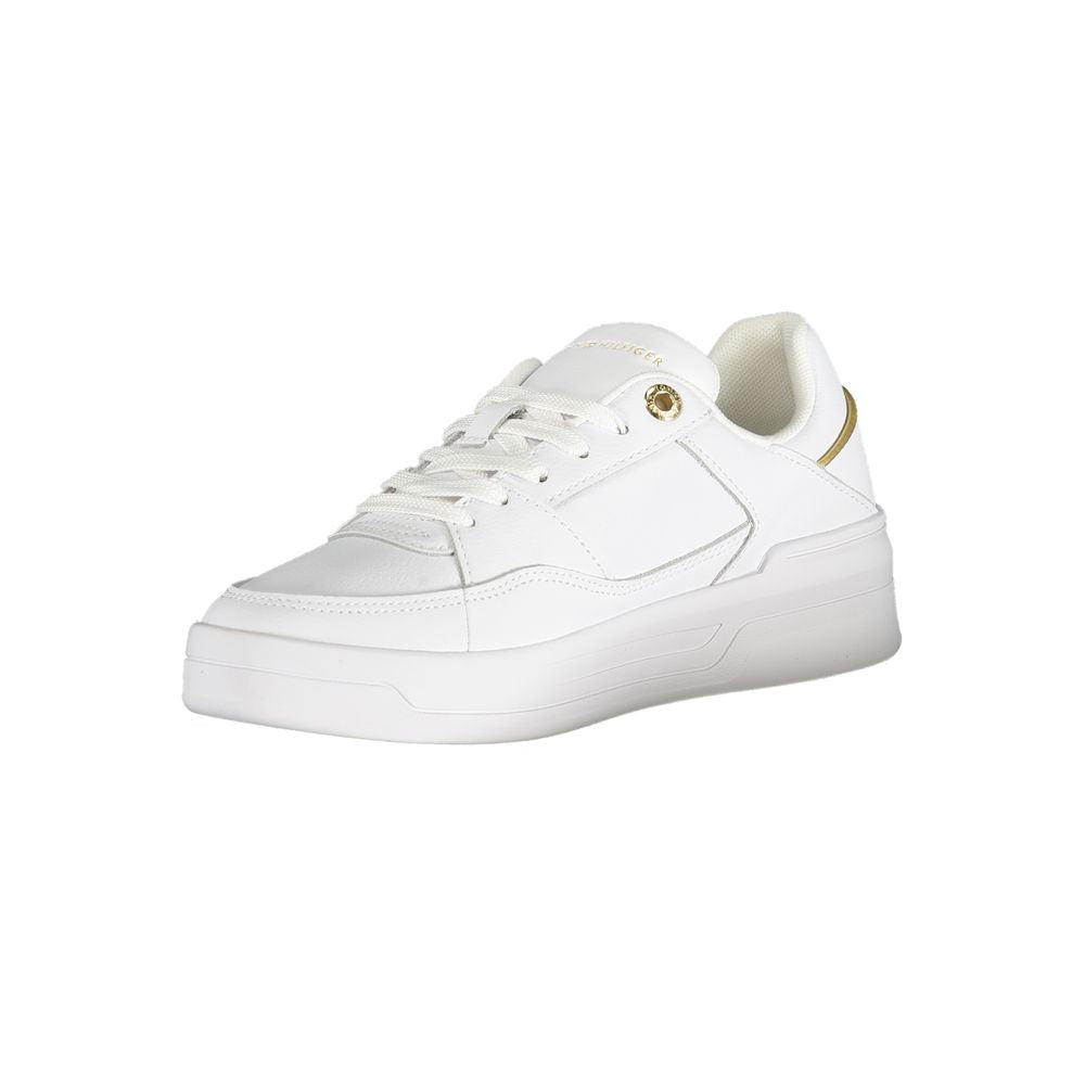 Baskets Tommy Hilfiger Bianco en polyuréthane pour femme