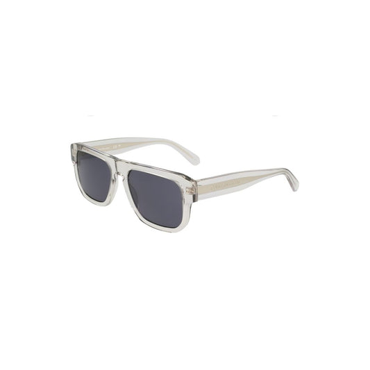 Calvin Klein Transparent Acetate Men's Sunglasses