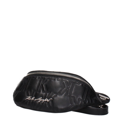 Sac à dos Karl Lagerfeld en cuir noir