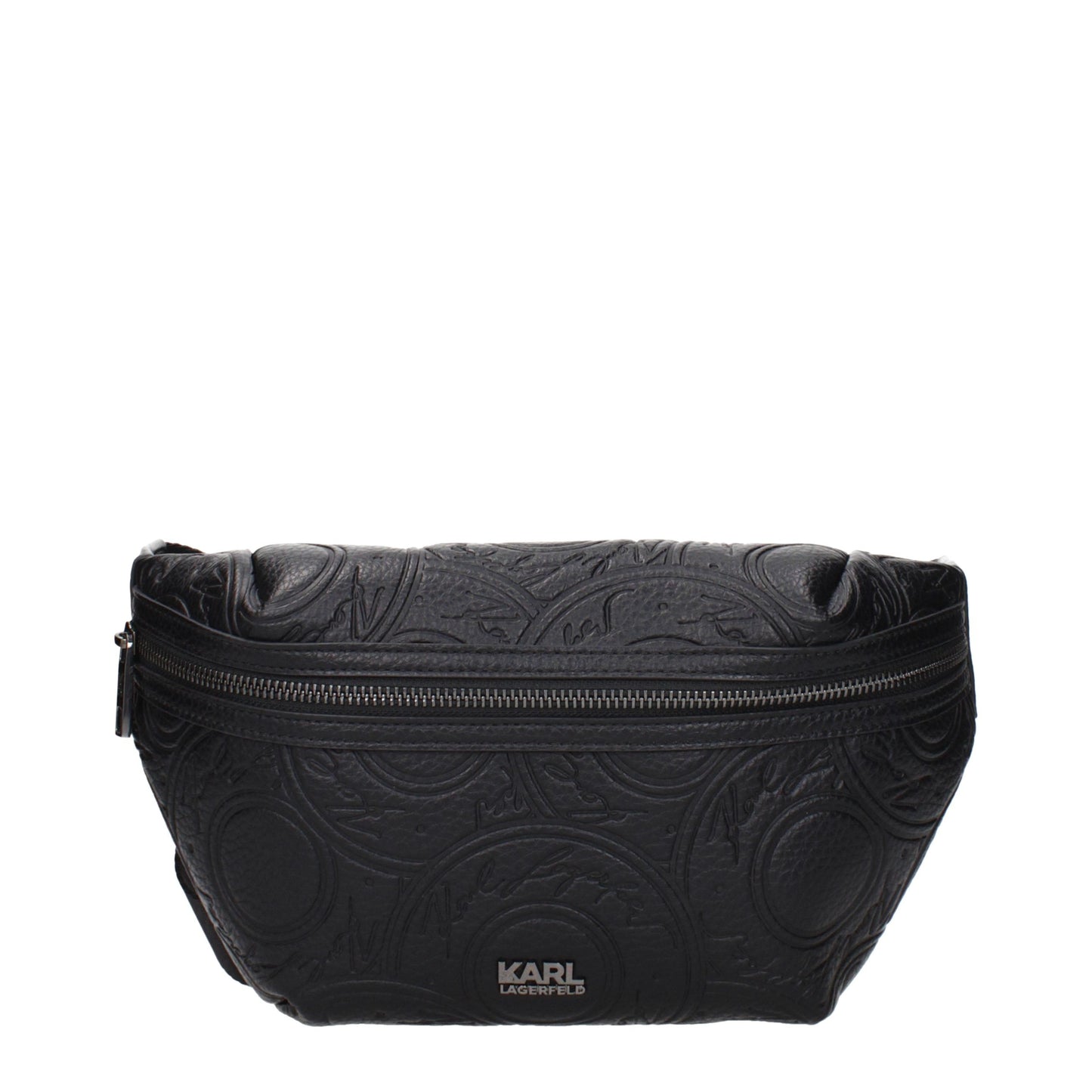 Mochila De Polietileno Negro Estilo Urbano Karl Lagerfeld