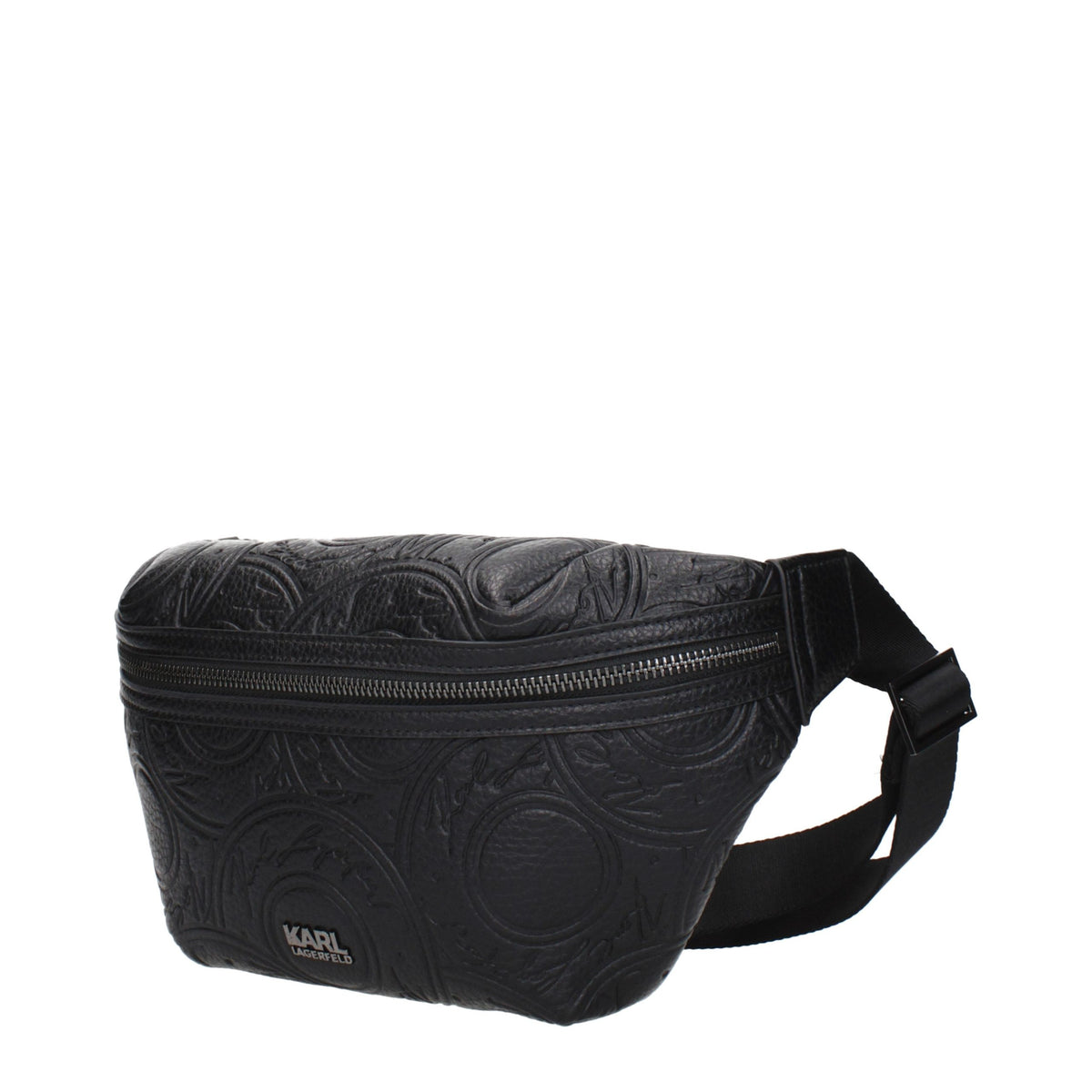 Mochila De Polietileno Negro Estilo Urbano Karl Lagerfeld