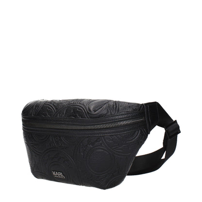 Mochila De Polietileno Negro Estilo Urbano Karl Lagerfeld