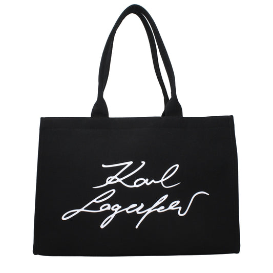 Sac à bandoulière Karl Lagerfeld en tissu noir