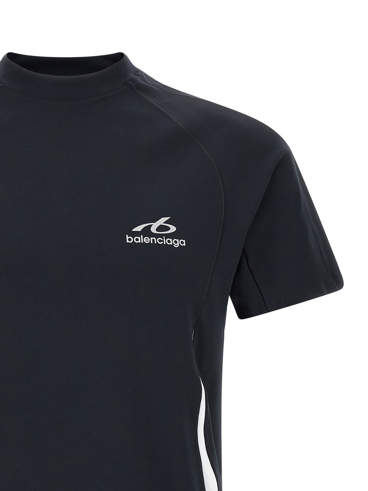 Balenciaga Camiseta De Poliamida Azul - Construcción Ergonómica