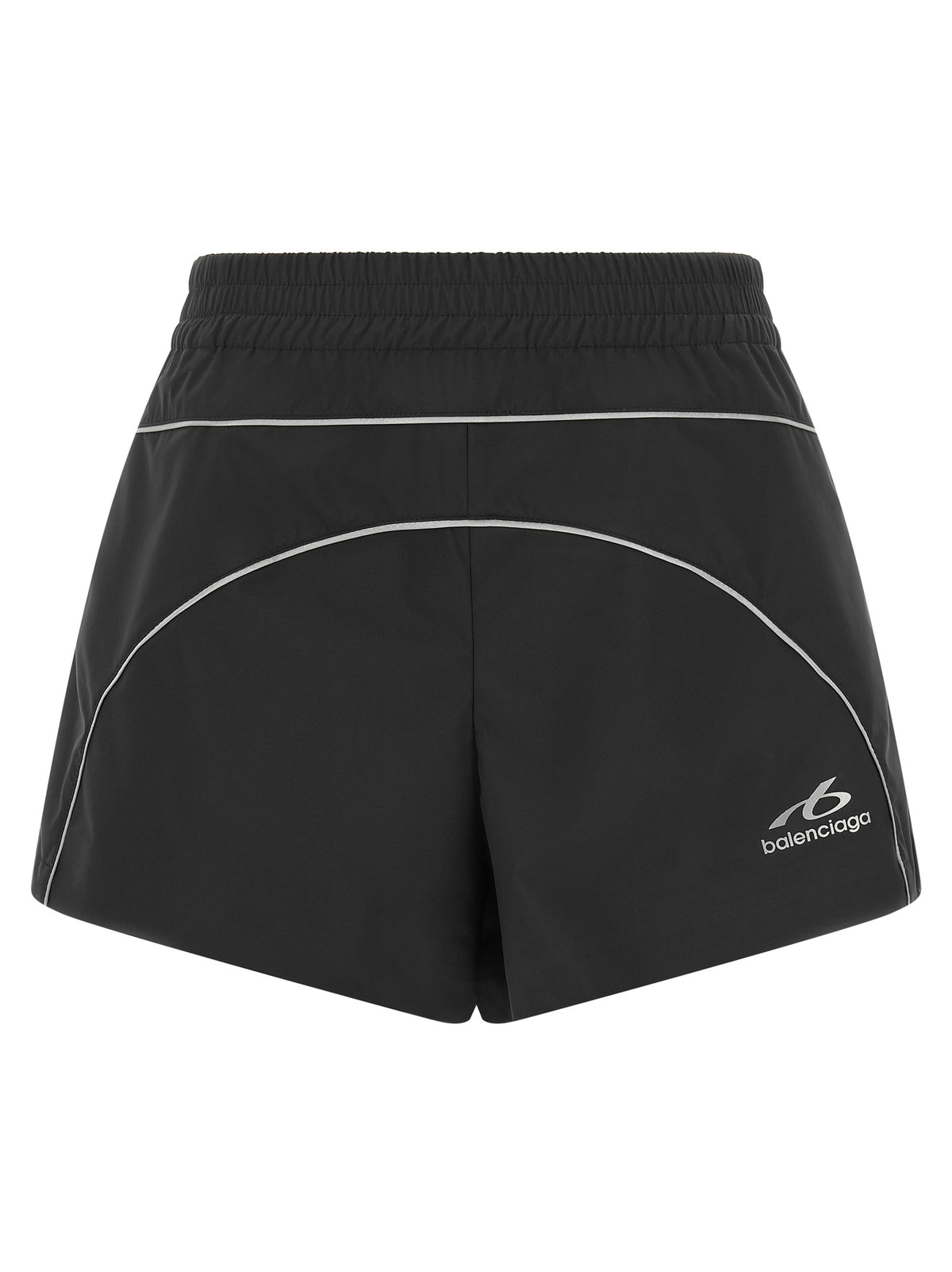 Bermudas De Poliéster Negro Balenciaga Colección TechWear