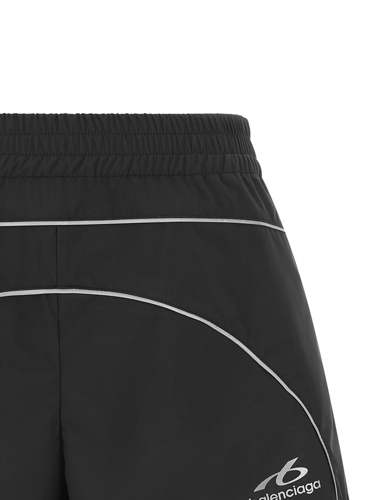 Bermudas De Poliéster Negro Balenciaga Colección TechWear