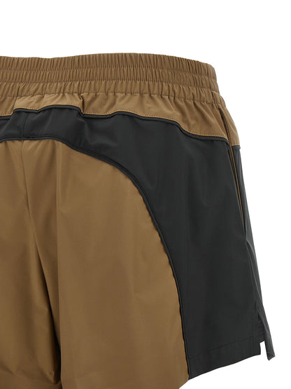 Short de Balenciaga en polyester marron