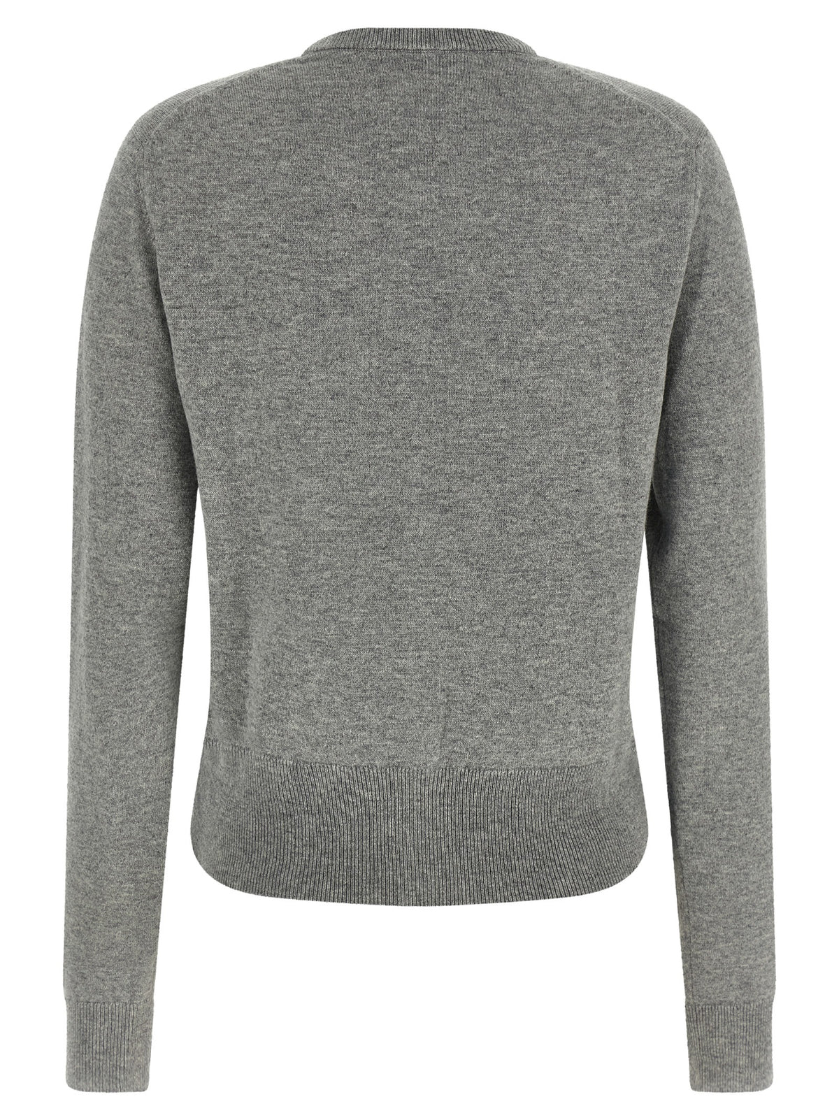 Cardigan en Cachemire Gris Chiné Dolce & Gabbana