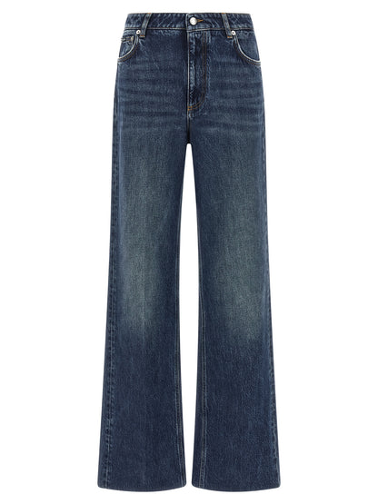 Dolce & Gabbana Blue Cotton Denim Jeans