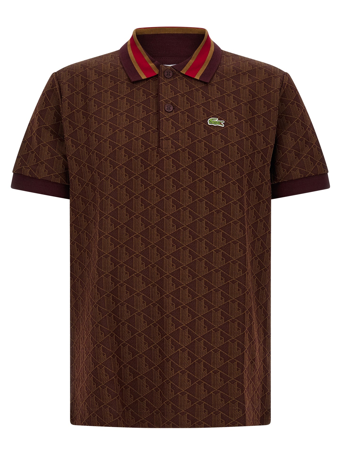 Camiseta Polo Lacoste Marrón De Poliéster - Colección París