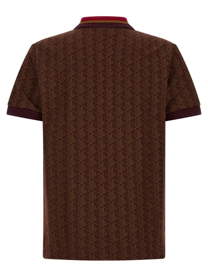 Camiseta Polo Lacoste Marrón De Poliéster - Colección París