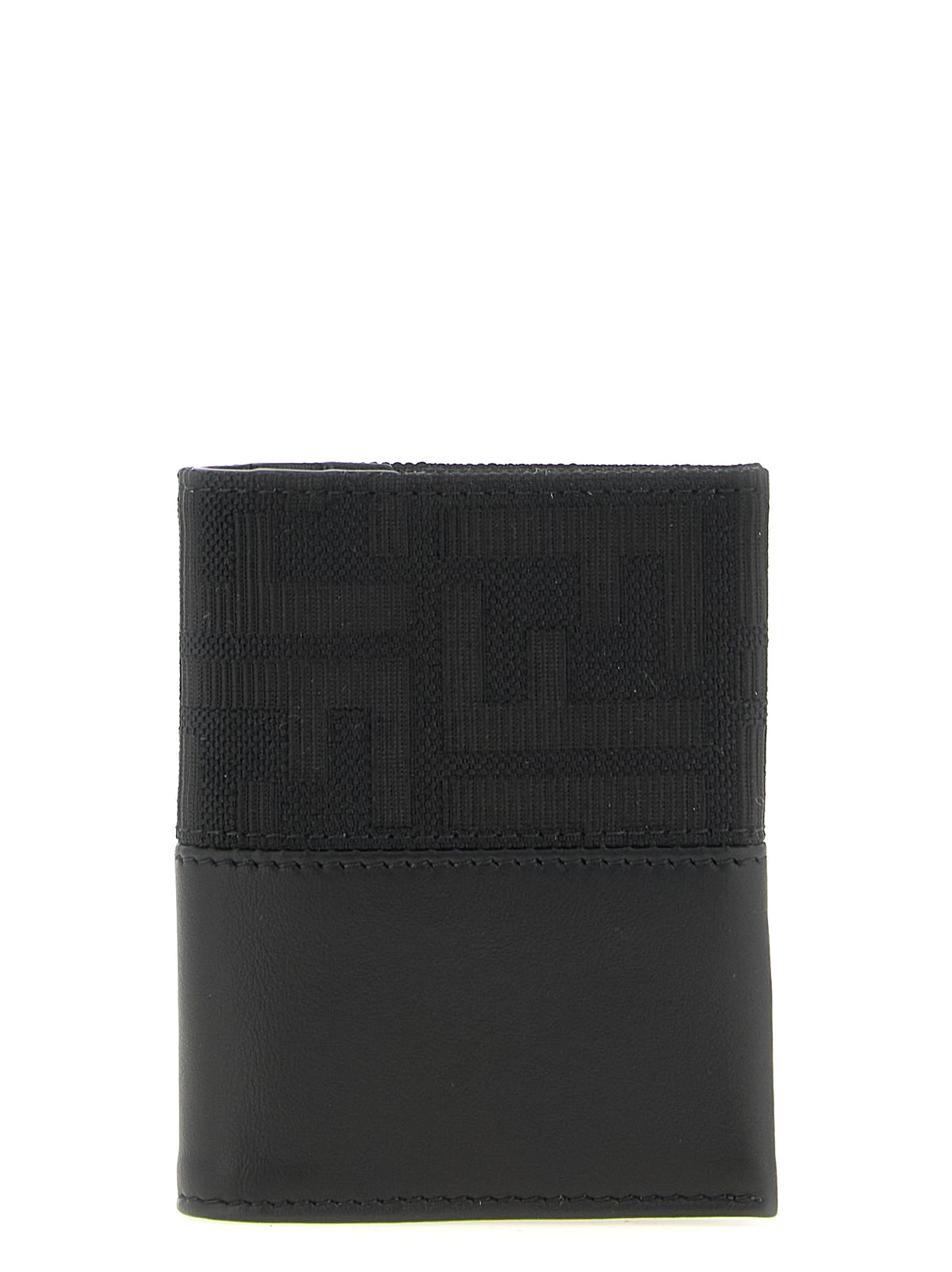 Fendi Tarjetero De Poliéster Negro - Diseño Compacto Para Uso Diario