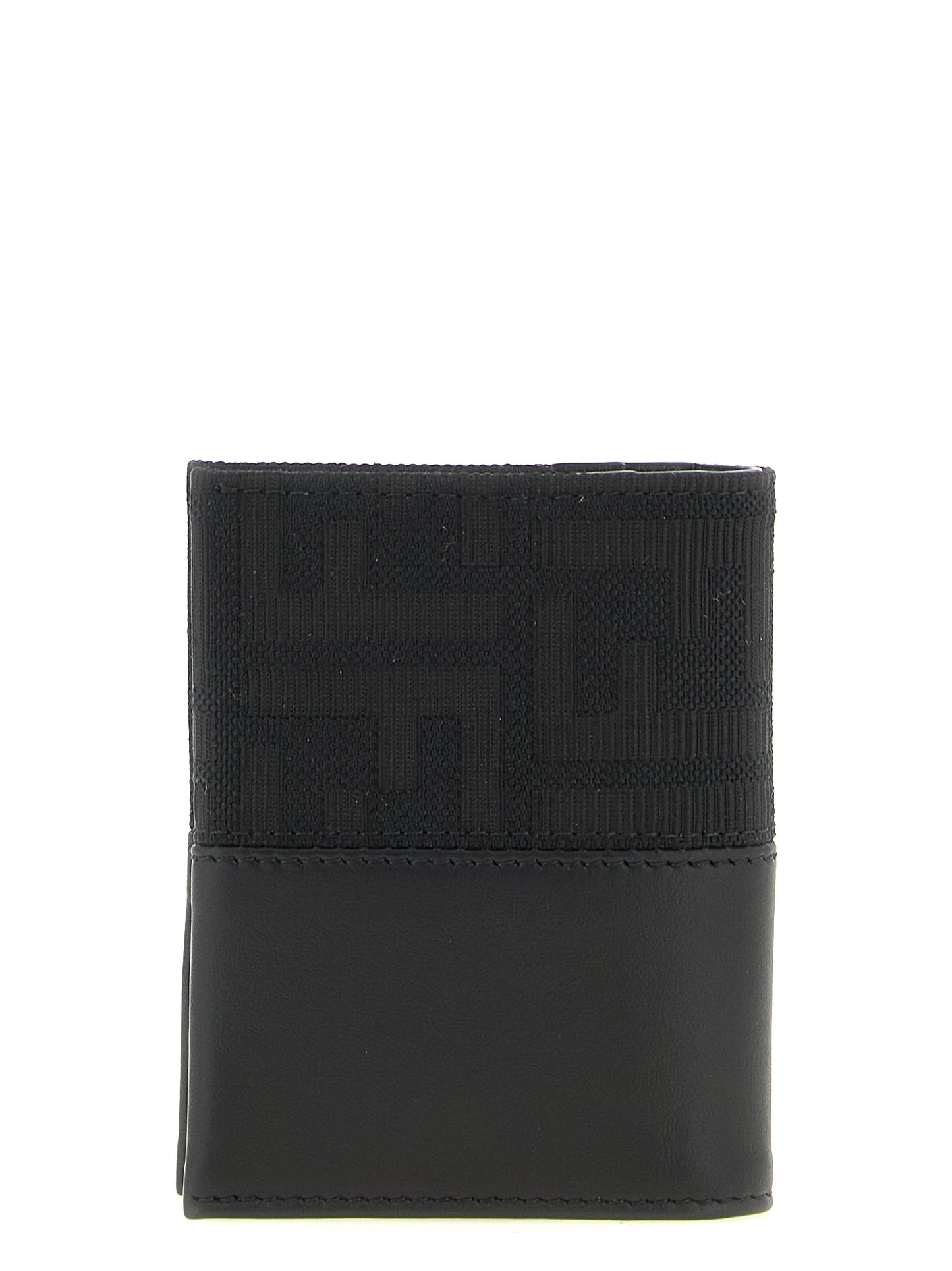 Fendi Tarjetero De Poliéster Negro - Diseño Compacto Para Uso Diario