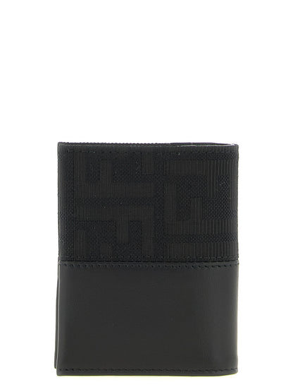 Fendi Tarjetero De Poliéster Negro - Diseño Compacto Para Uso Diario