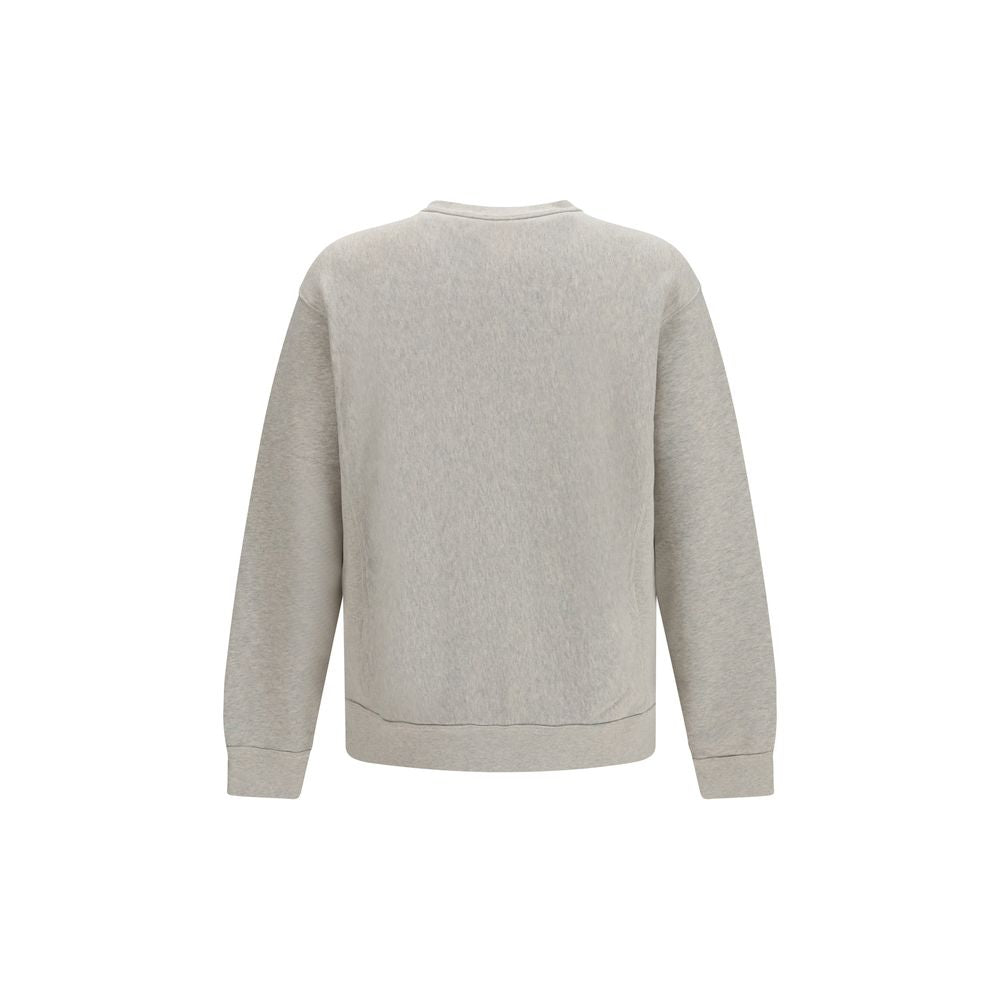 Kenzo Sudadera De Algodón Gris Con Corte Regular Y Suave