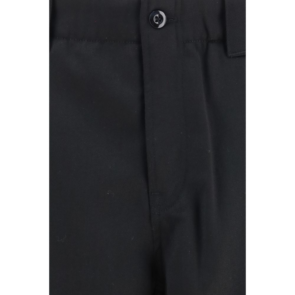 Pantalones Chinos De Lana Oves Aries Negros De Kenzo
