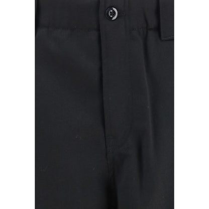 Pantalones Chinos De Lana Oves Aries Negros De Kenzo